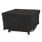 Modern Leisure Black Diamond Square Fire Pit Table Cover, Waterproof, 42 in. Square x 22 in. H, Black 3087 - alternate 1